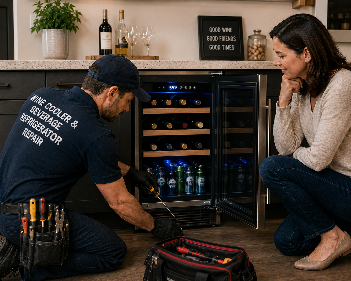 Wine Cooler & Beverage Refrigerator Repair